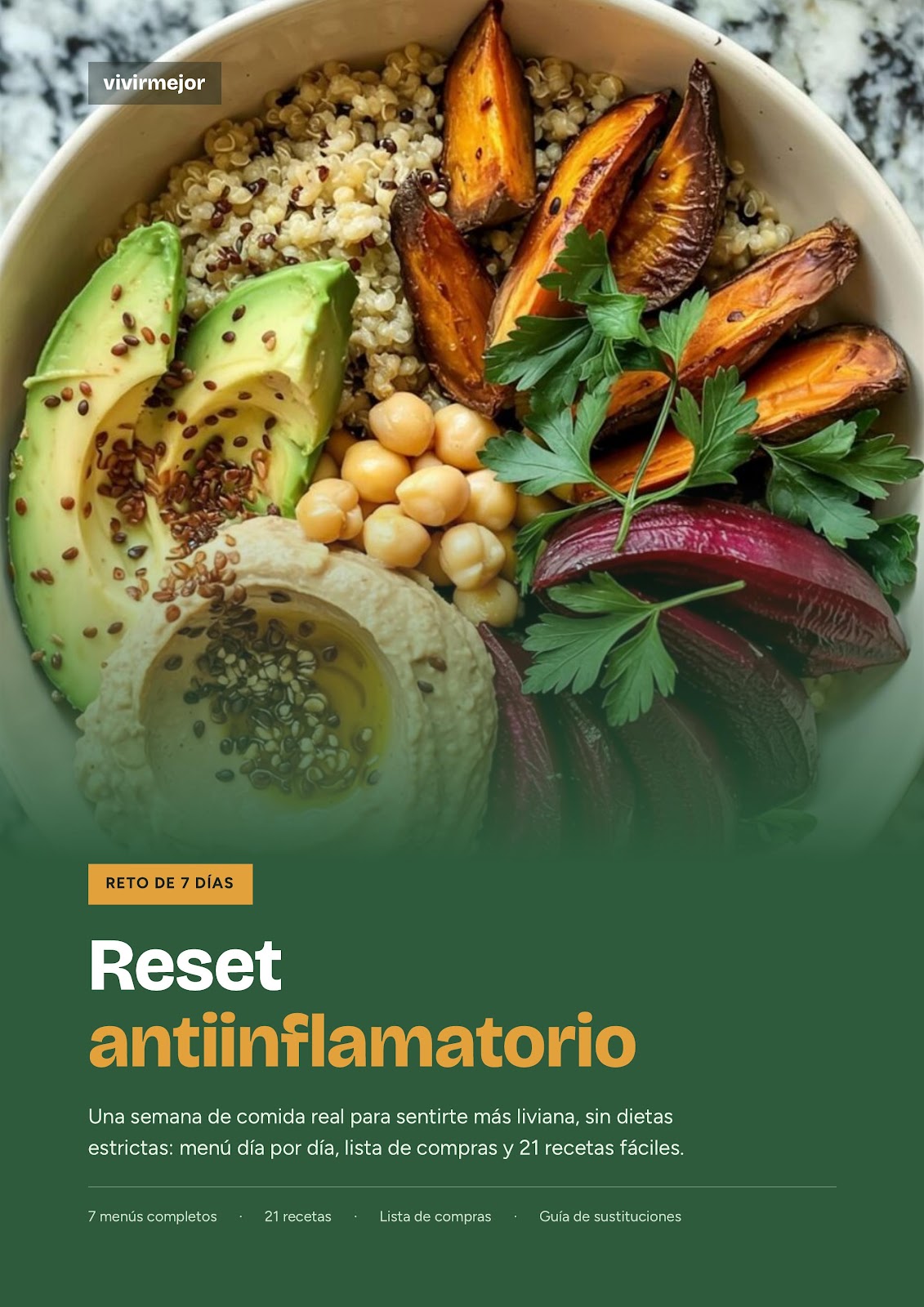 Reto de 7 Días - Reset Antiinflamatorio